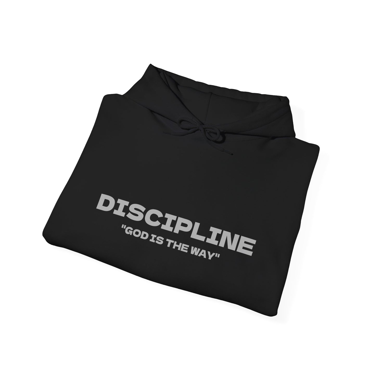 Heavy Blend™ Hooded Sweatshirt - 'Discipline' Inspirational Quote