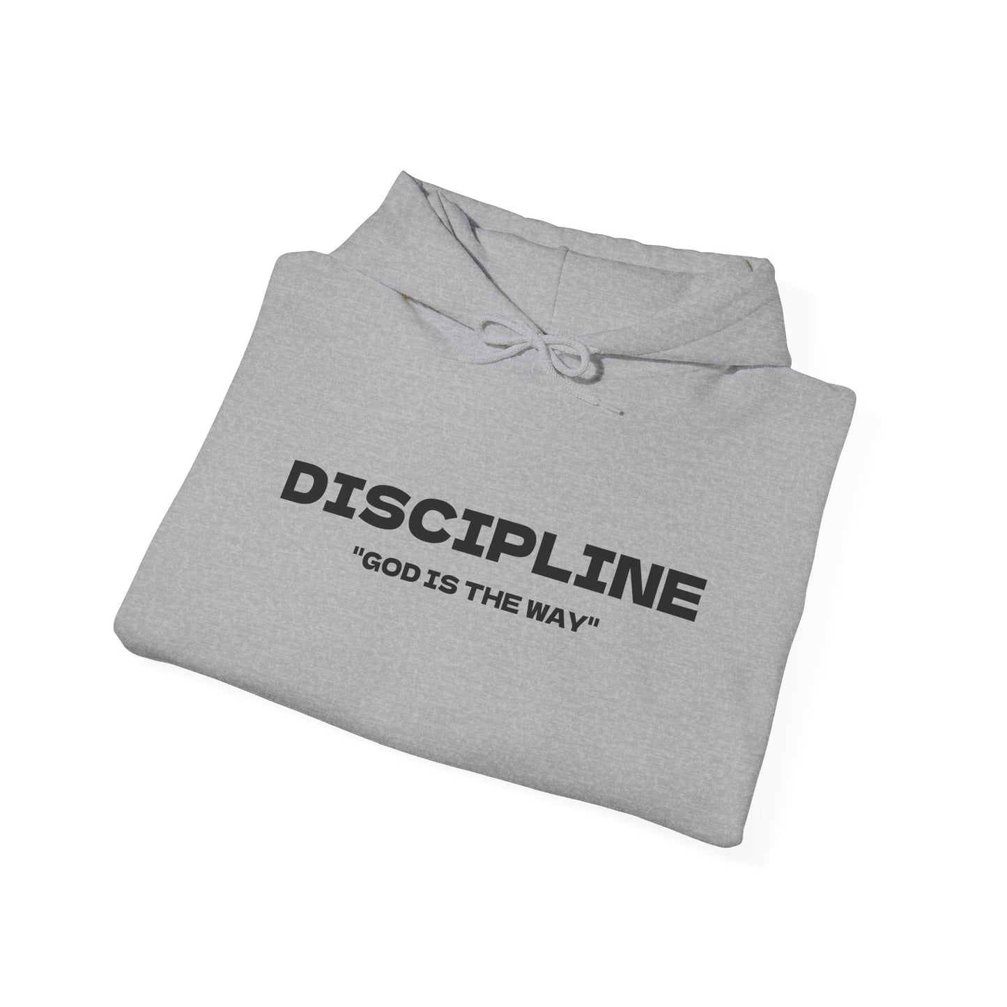 Inspirational Hoodie - 'Discipline: God is The Way'