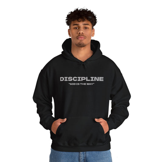 Inspirational Hoodie - 'Discipline: God is The Way'