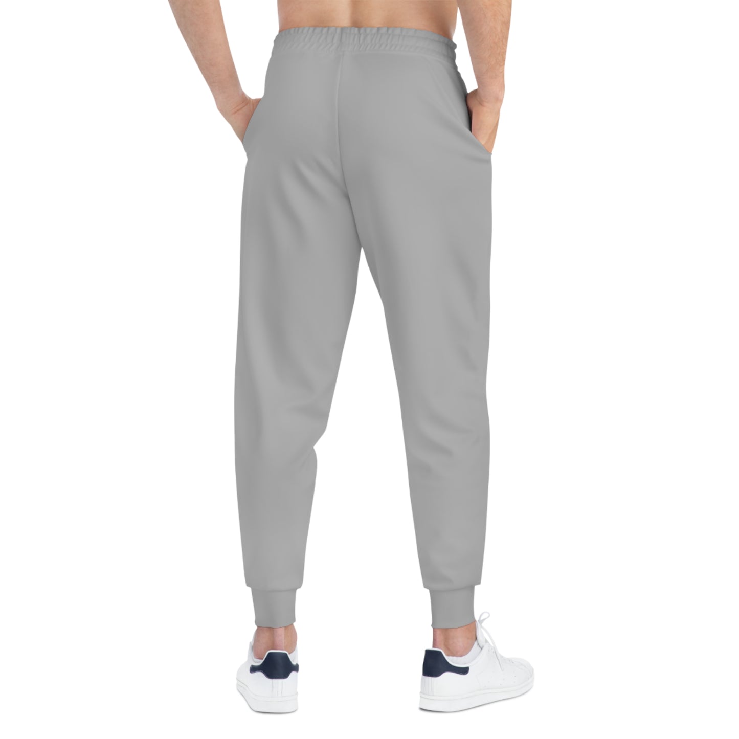 Inspirational Athletic Joggers with Motivational Text for Workout Gear